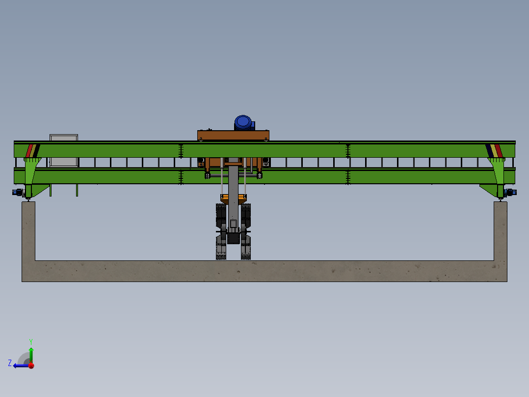 轮盘式翻抛机 1529712右视图