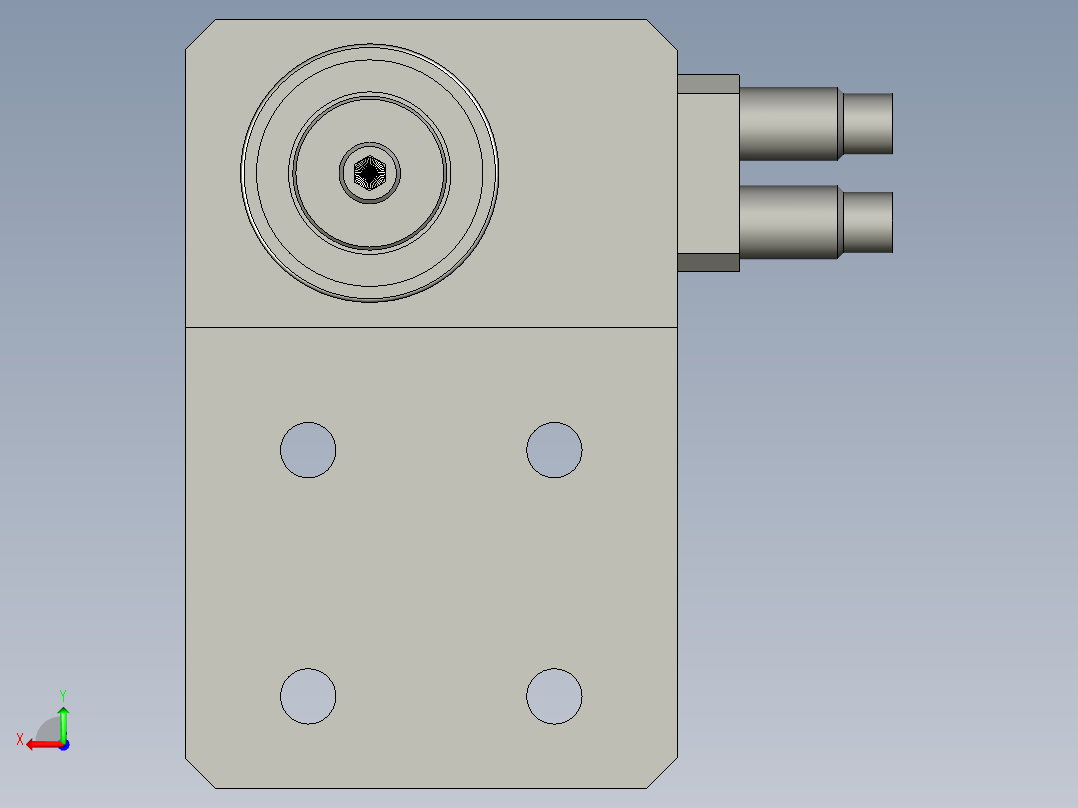 标签摩擦盘后视图