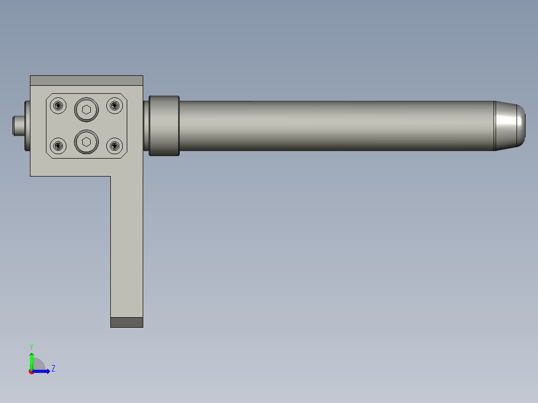 标签摩擦盘左视图
