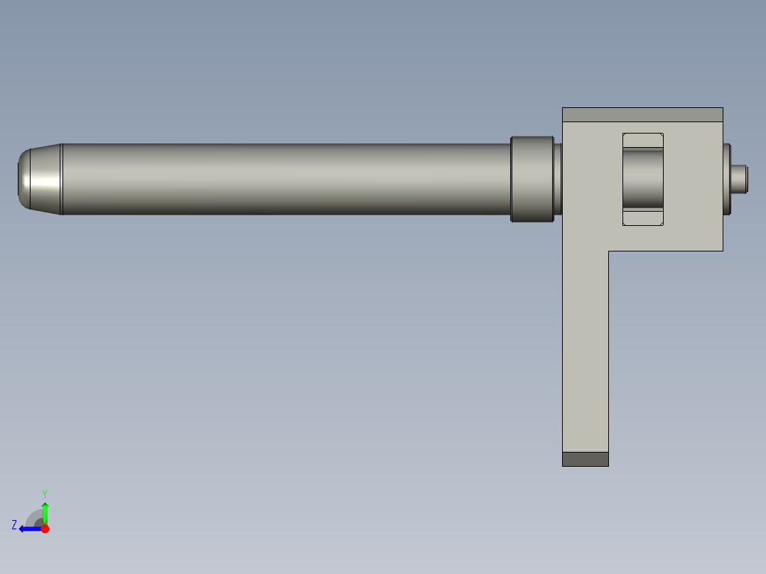 标签摩擦盘右视图
