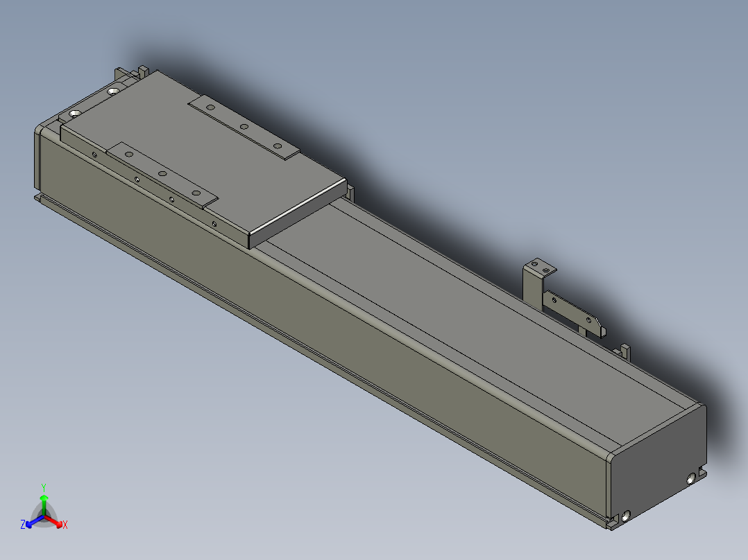 调整Y轴洁净模组)