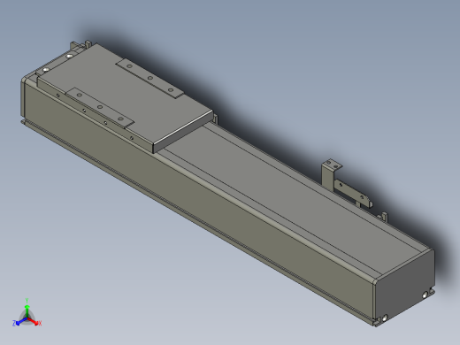 调整Y轴洁净模组)