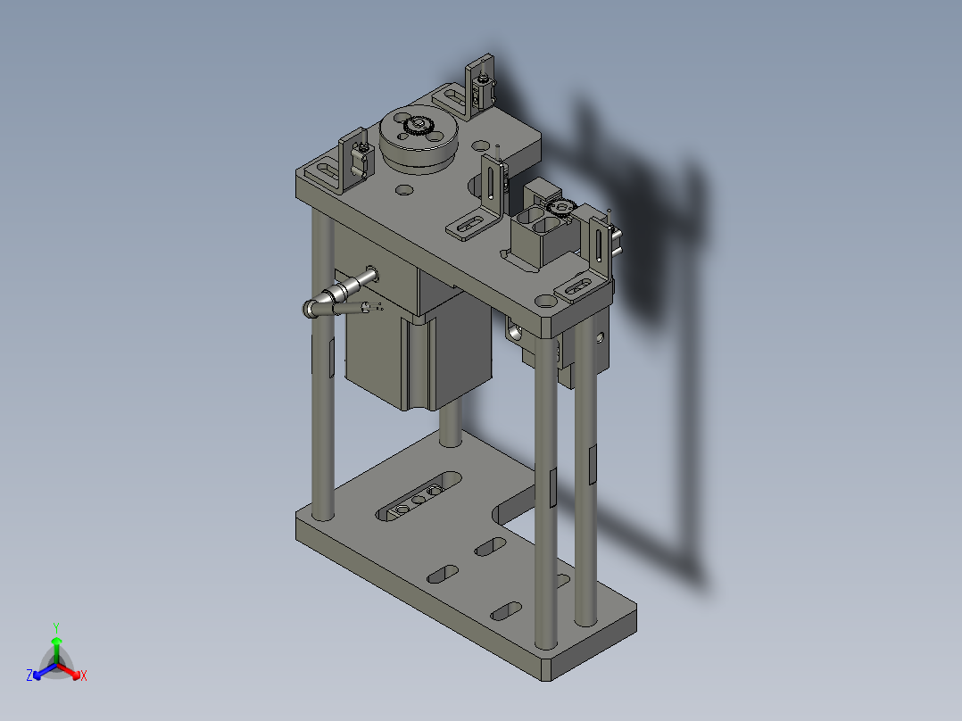 IDK80040D100A-传动齿轮分料定位装置
