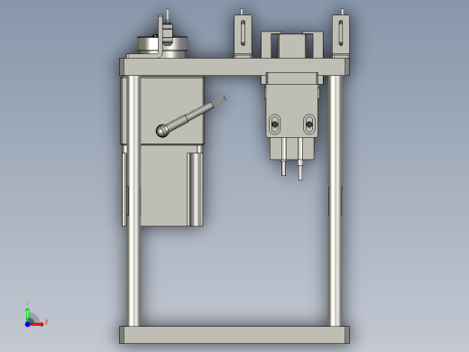 IDK80040D100A-传动齿轮分料定位装置前视缩略图