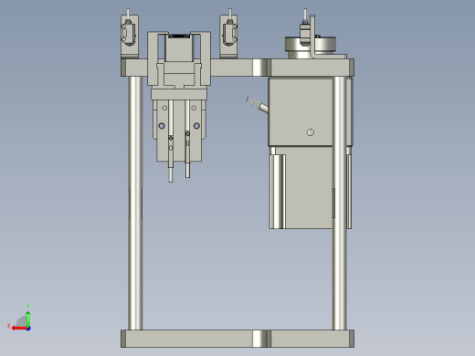 IDK80040D100A-传动齿轮分料定位装置后视缩略图