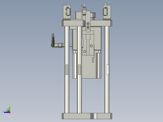 IDK80040D100A-传动齿轮分料定位装置右视缩略图