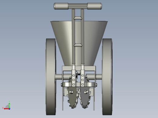 撒播牧草播种机后视缩略图