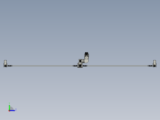 纵向移动装置左视缩略图