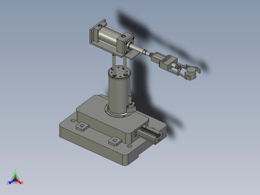 小型柔性分料送料机械手
