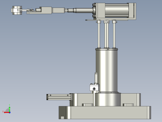 小型柔性分料送料机械手后视缩略图