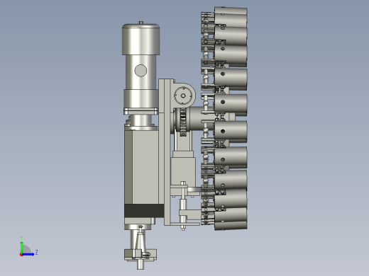 刀库左视缩略图