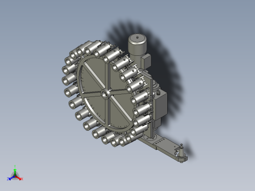 刀库正等轴测缩略图