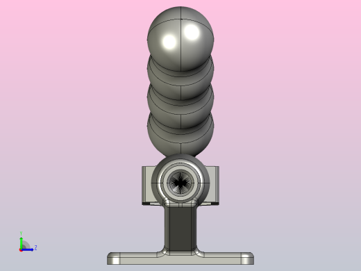 快速夹钳HS-304e.igs左视缩略图