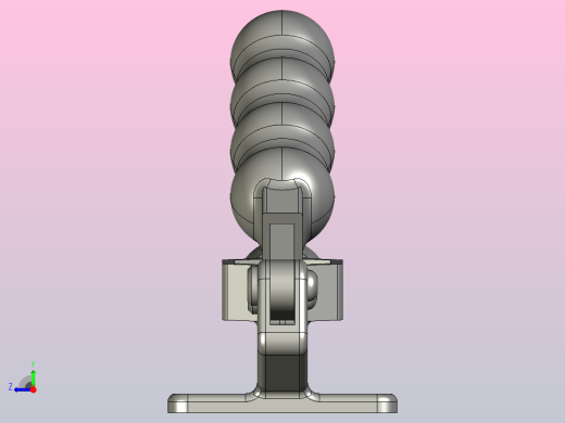 快速夹钳HS-304e.igs右视缩略图