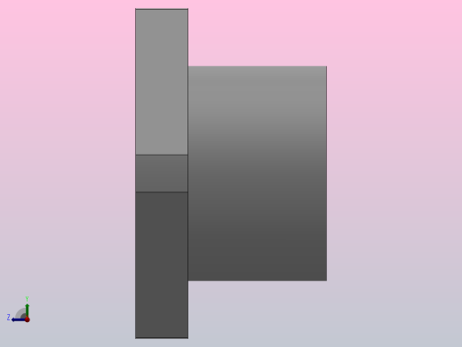 带挡圈双轴承L尺寸指定型轴承座组件_BRDLDK-6904-2Z-40-A右视缩略图