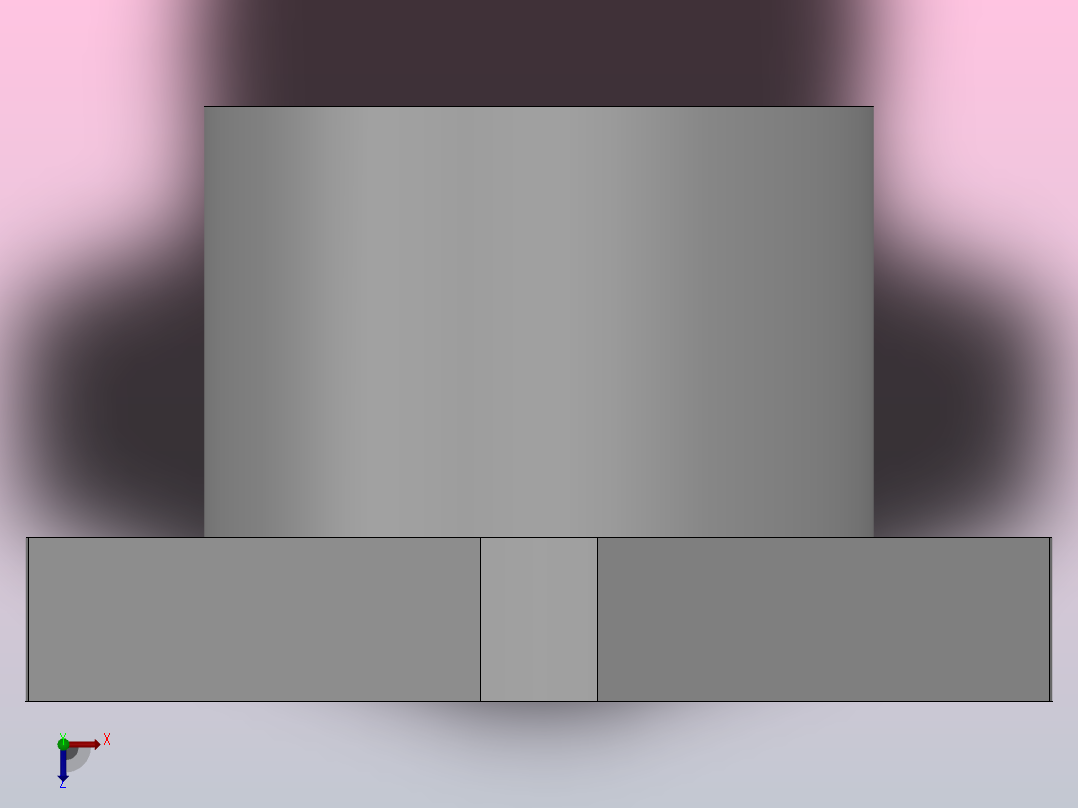 带挡圈双轴承L尺寸指定型轴承座组件_BRDLDK-6904-2Z-40-A俯视图