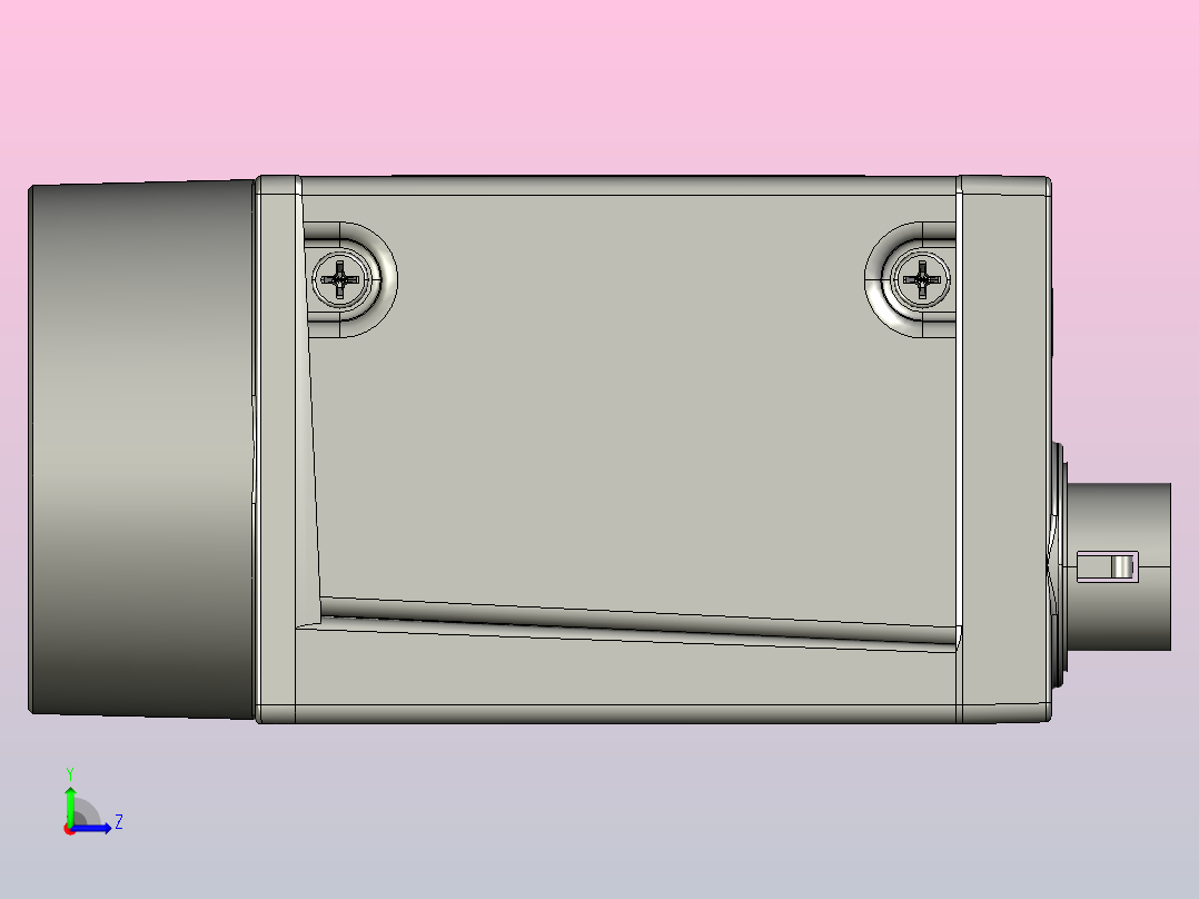 BASLER工业相机Basler ace GigE C-Mount v01fghTYR左视图