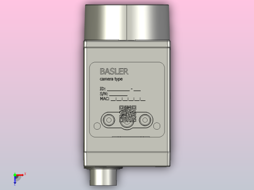 BASLER工业相机Basler ace GigE C-Mount v01fghTYR俯视缩略图