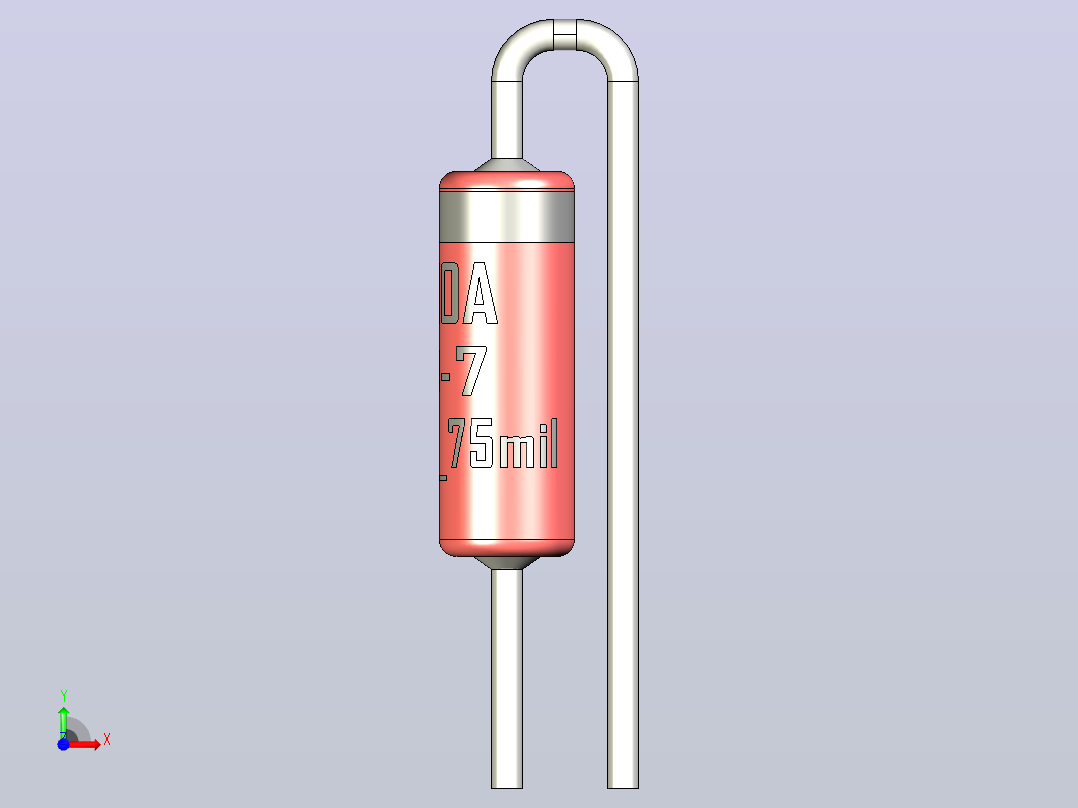 轴向二极管外壳DO-7_Normal_75mil_rev1.0.zip.zip前视图