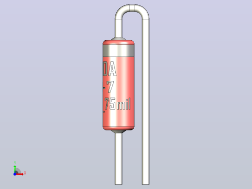 轴向二极管外壳DO-7_Normal_75mil_rev1.0.zip.zip前视缩略图