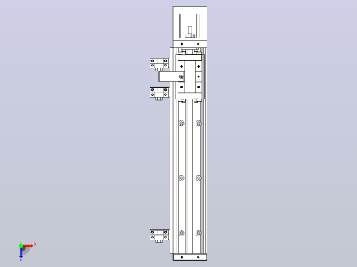 钢基模组TPA-KSR-5002C-300A1-M-F0S1俯视缩略图