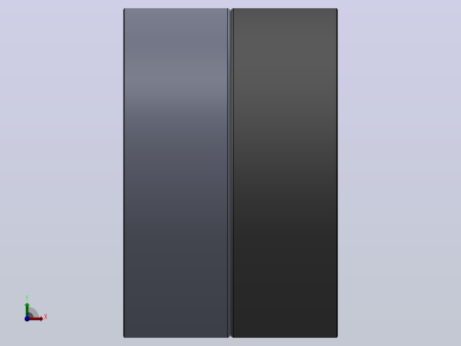 多套GBT292-GBT296角接触球轴承3D模型Solidworks设计前视缩略图