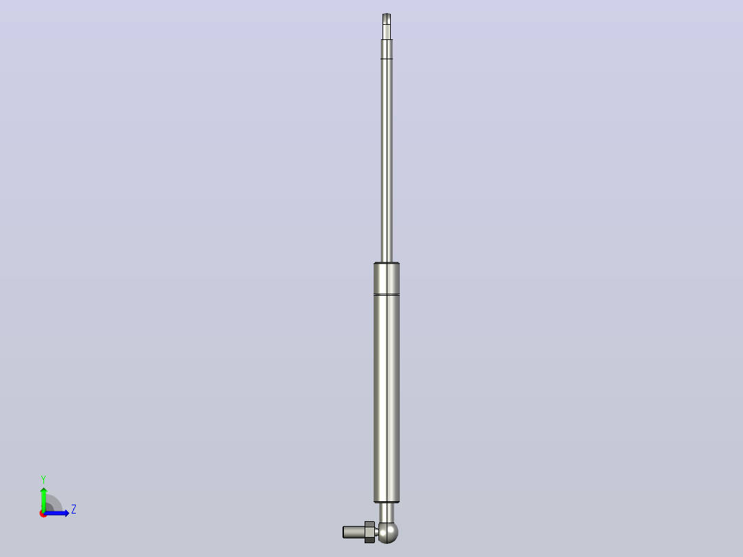 gsb18-c-b-s120_asm氮气弹簧左视图