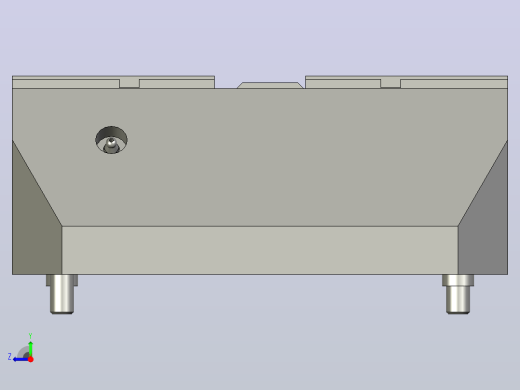 气动夹紧系统SCHUNK-0405512 KSP-F-Z plus 250, 0右视缩略图