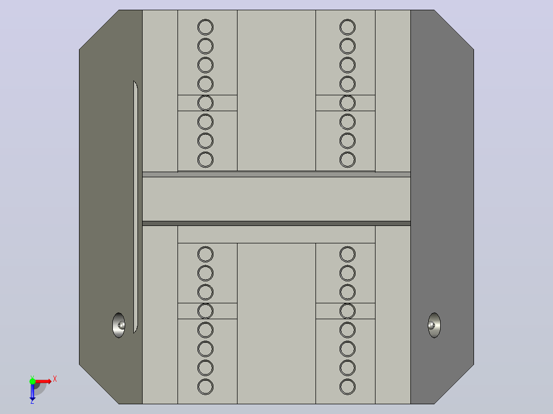 气动夹紧系统SCHUNK-0405512 KSP-F-Z plus 250, 0俯视图