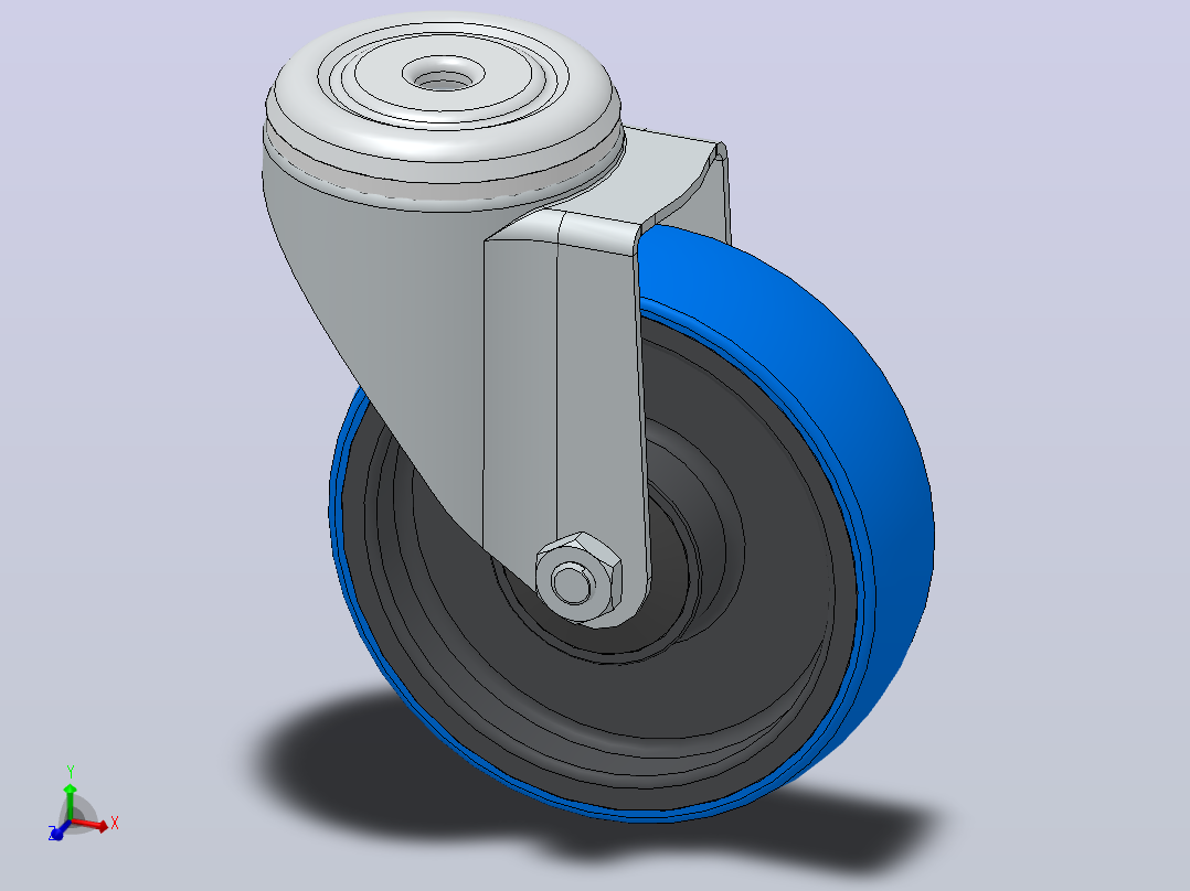 Wheel-5812000433DS-Swede-Wheel脚轮主视图