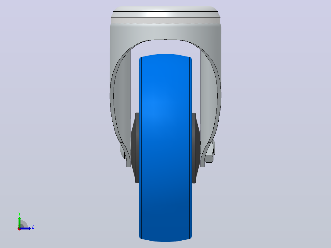 Wheel-5812000433DS-Swede-Wheel脚轮左视图