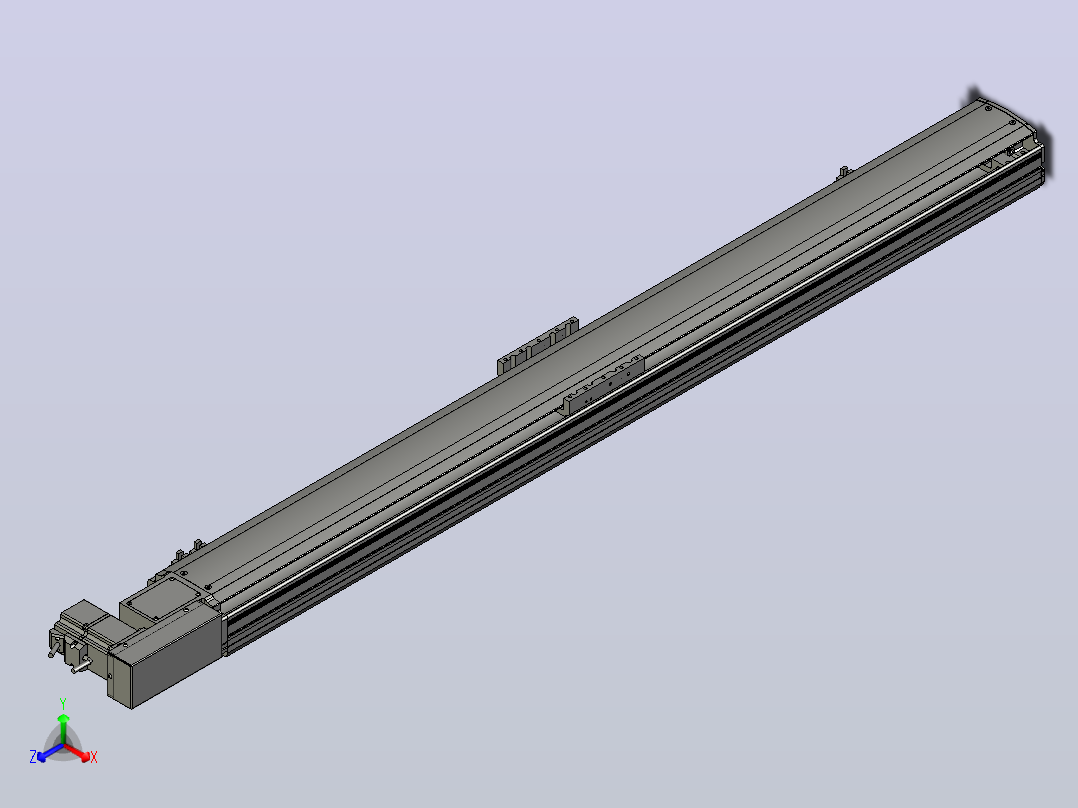 MT120BT半封闭皮带滑台[MT120BT.L100.1100.R.P40.C3]主视图