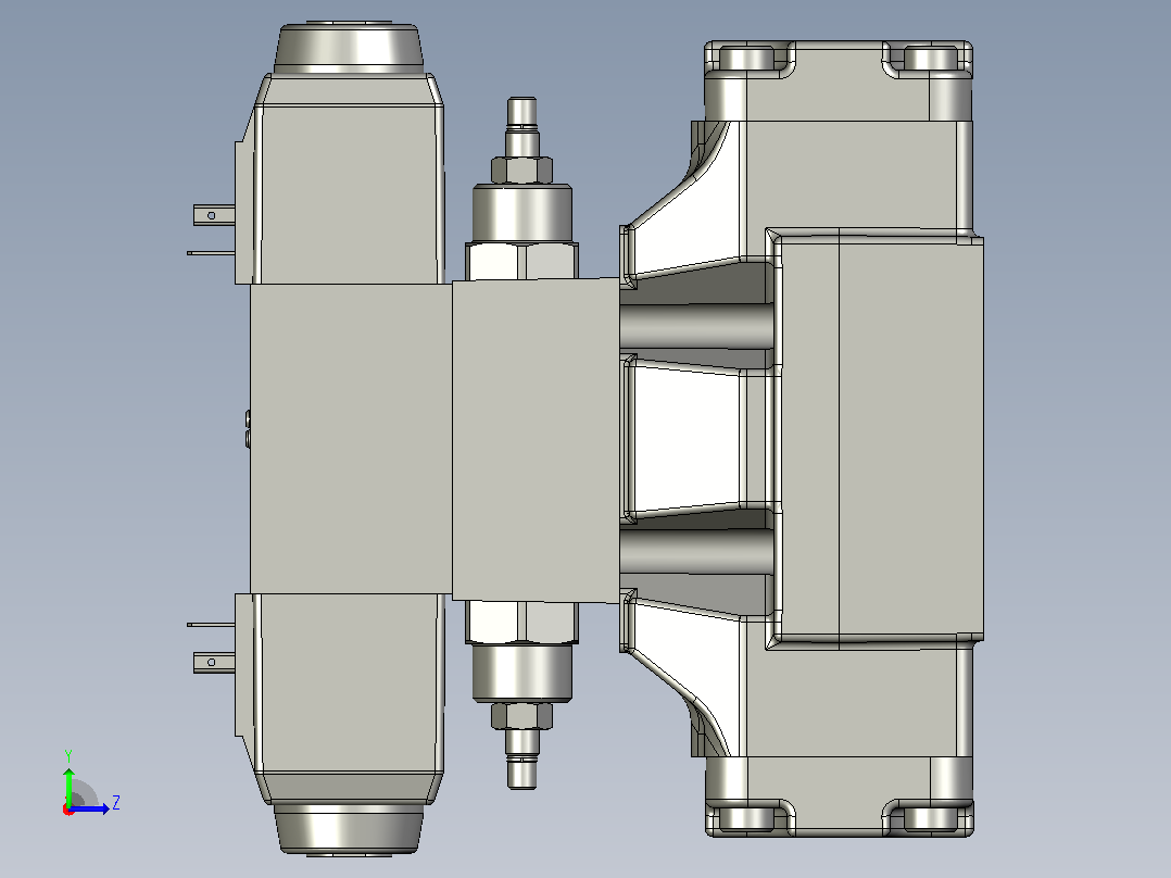 伊顿液压元件DG5V-5-C-2-M-U-10-AC-ROCK左视图