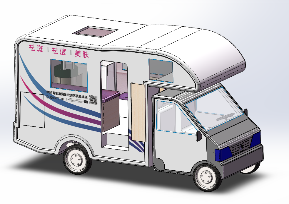房车_美容房车