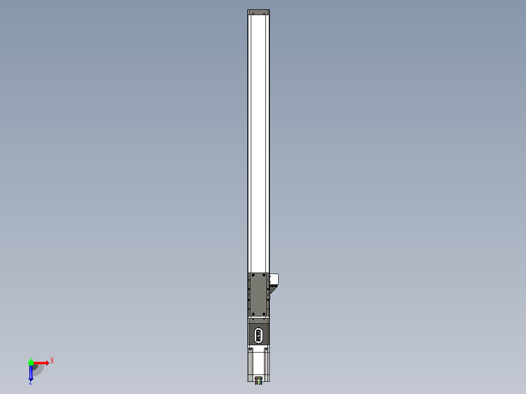 FSL60 直线模组[FSL60-E700-10C7-BC-B60]俯视图