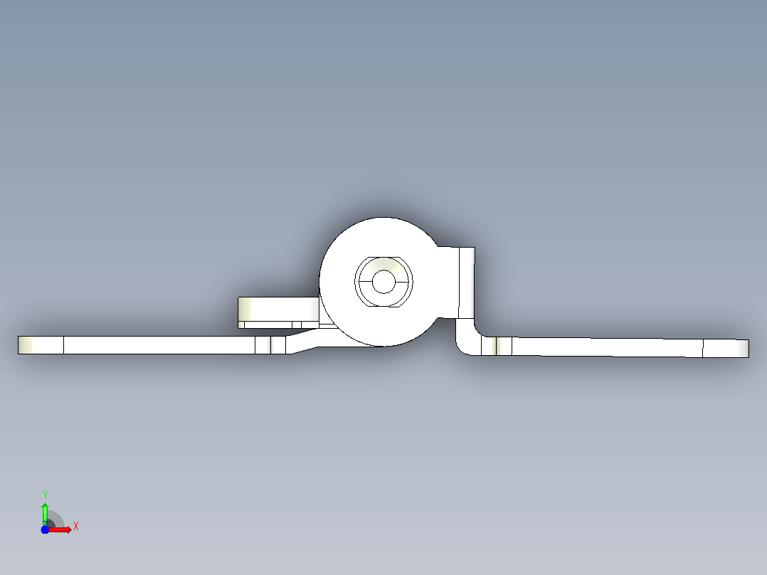 THHPT 扭矩固定型蝶形铰链[THHPT7]前视图