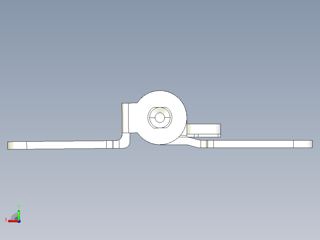 THHPT 扭矩固定型蝶形铰链[THHPT7]后视图