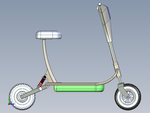E-scooter踏板车左视缩略图