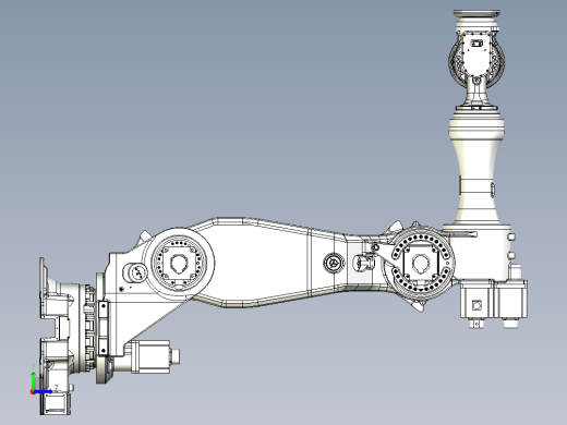 那智机器人nachi mc350 6axis industrial robot左视缩略图