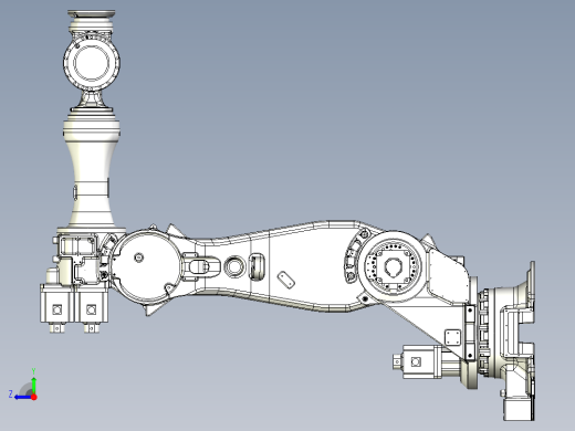 那智机器人nachi mc350 6axis industrial robot右视缩略图
