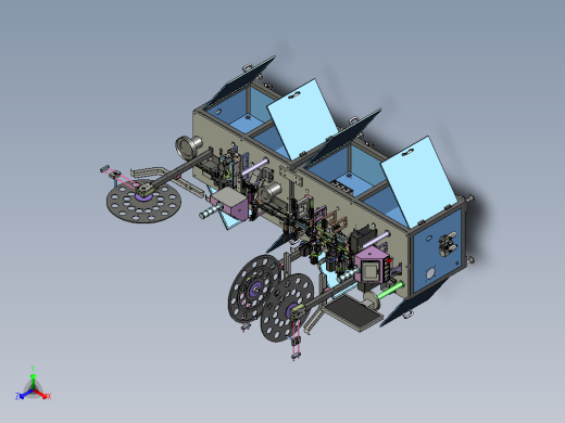 CCD自动检测组装一体机3D模型
