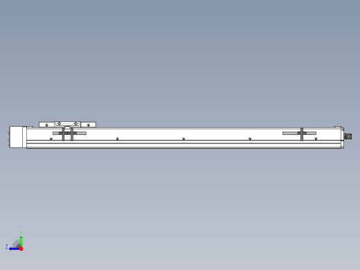 Toyo东佑达直线模组-ECH12-700-BR-100W右视缩略图