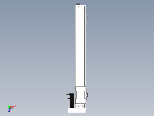 Toyo东佑达直线模组-ECH12-750-BR-100W+煞車俯视缩略图