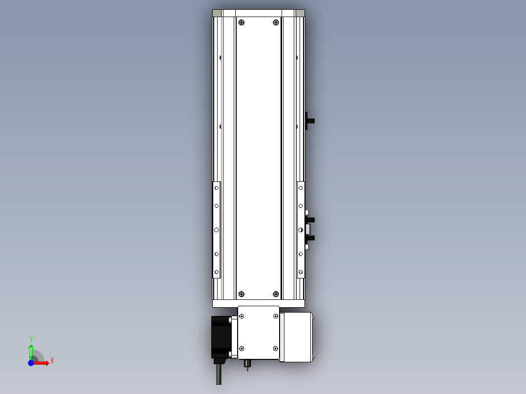 Toyo东佑达直线模组-ETB14-RD-150前视图