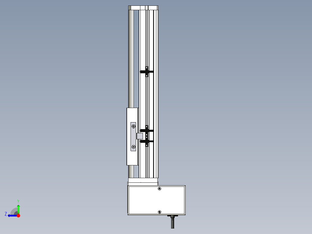 Toyo东佑达直线模组-ETB14-RD-150右视图