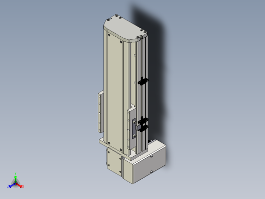 Toyo东佑达直线模组-ETB14-RD-150正等轴测缩略图