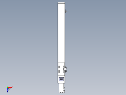 Toyo东佑达直线模组-ETH6M-BC-500-M10俯视缩略图