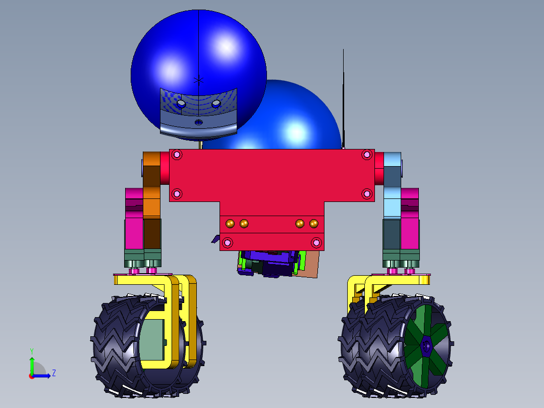 外星远程勘测者号左视图