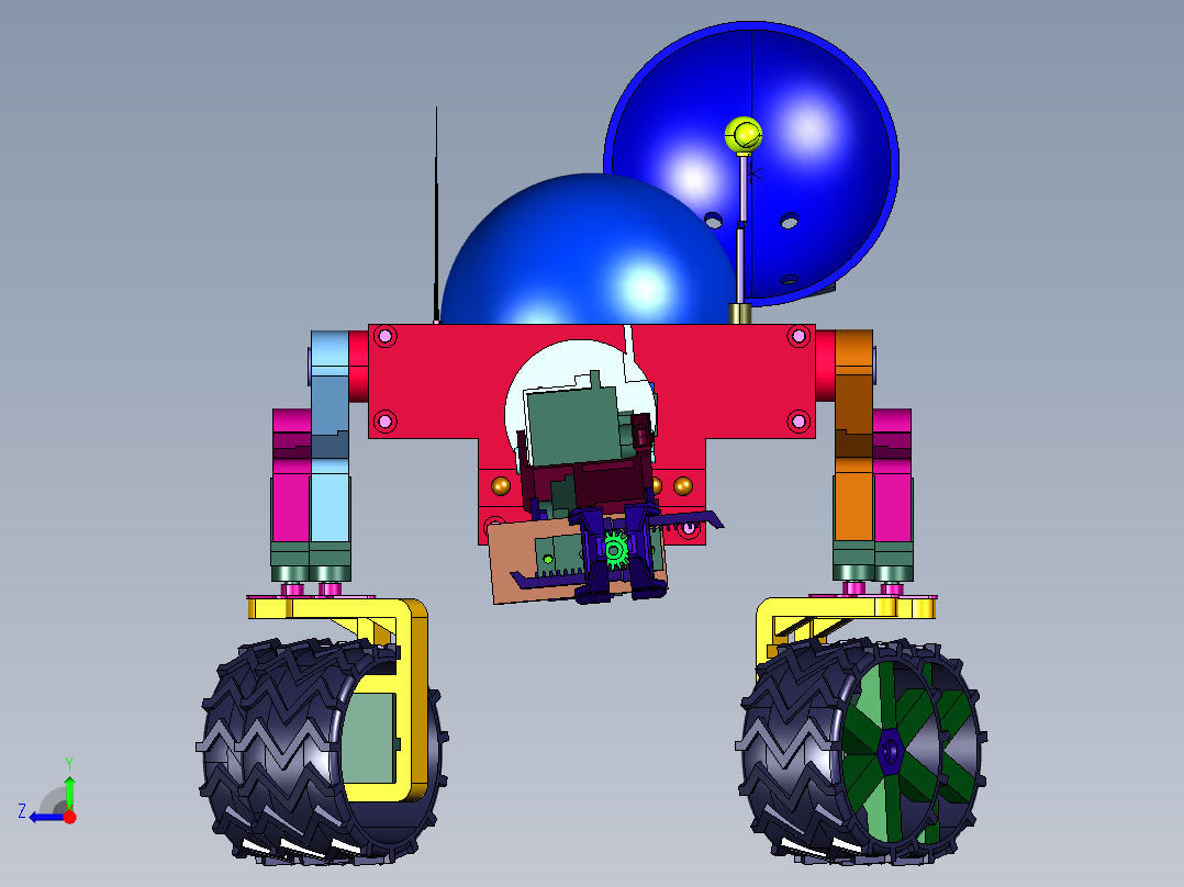 外星远程勘测者号右视图