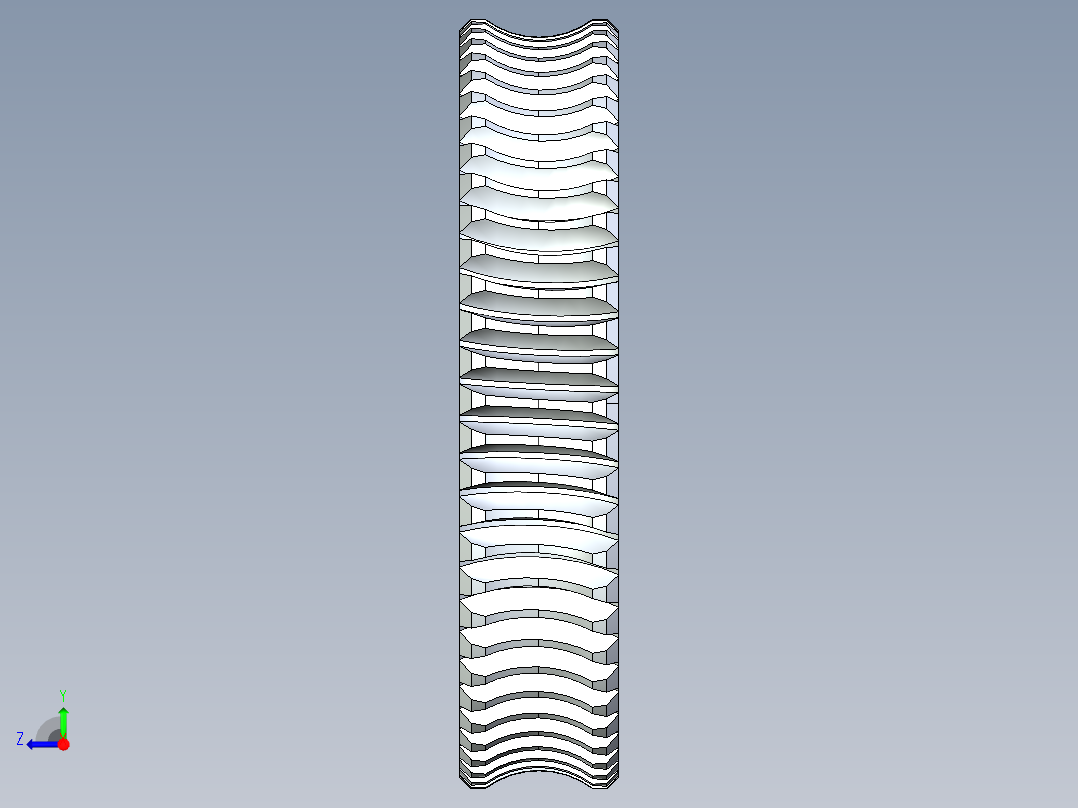 涡轮蜗杆升降机右视图